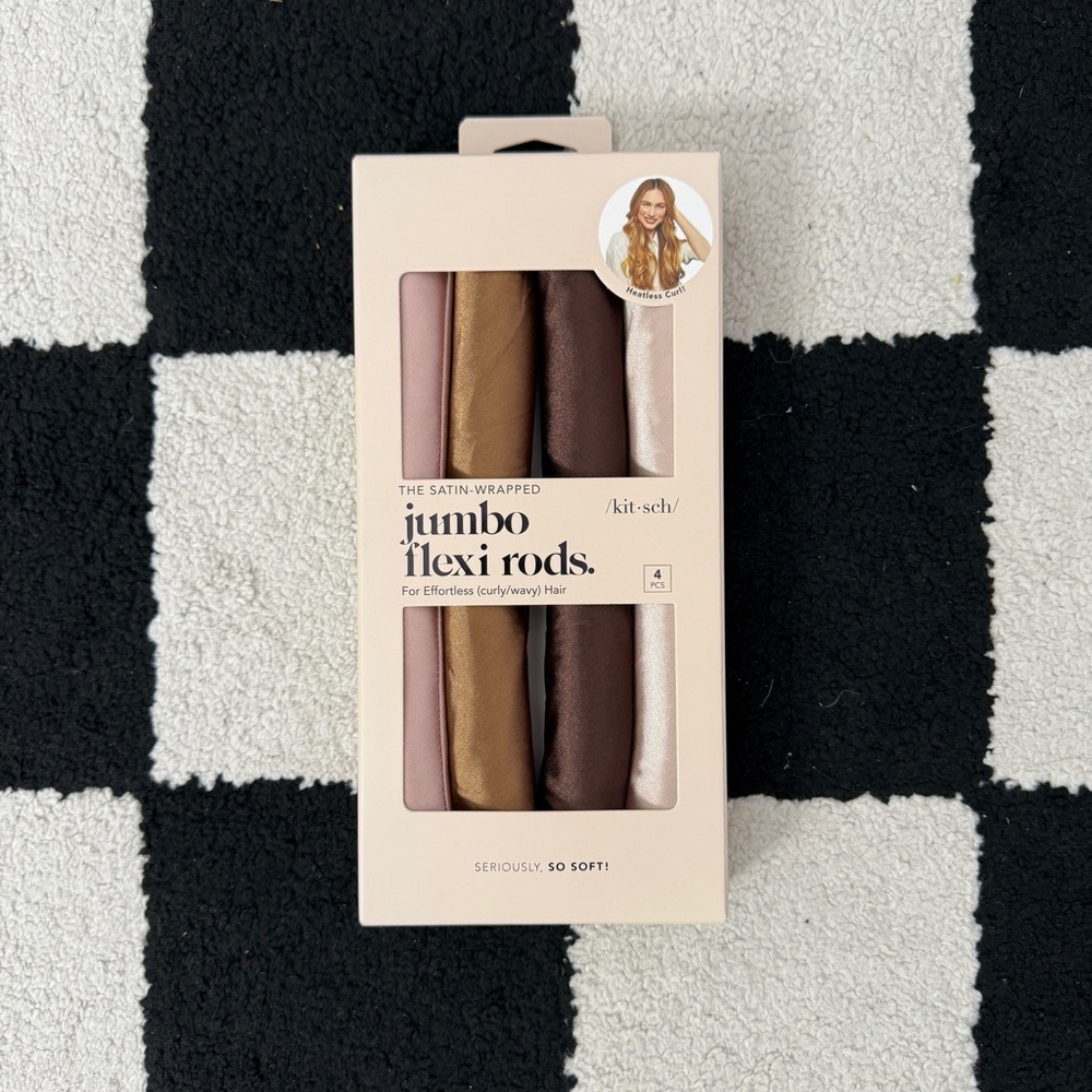 Jumbo Flexi Rods for Hair Styling